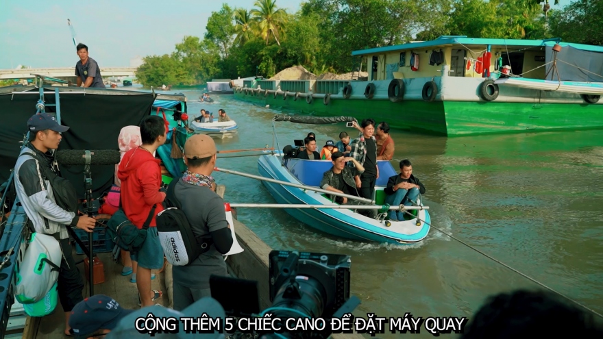 Lý Hải tung clip Lật mặt: 48H đậm chất "Fast & Furious" miền sông nước