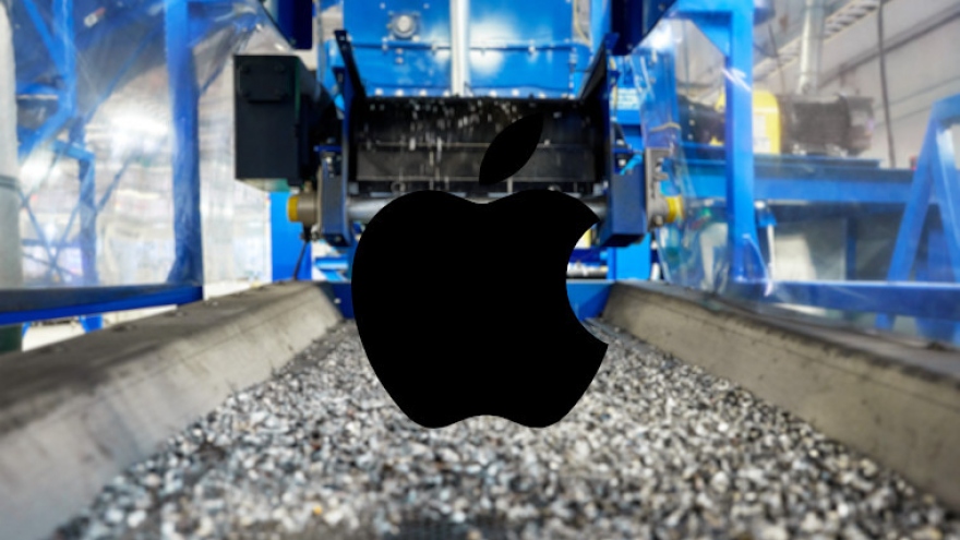 Gần 20% vật liệu tái chế được dùng trên các sản phẩm Apple trong năm 2021