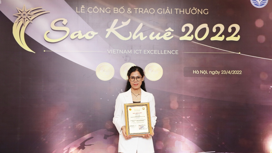 Ví VNPAY đạt danh hiệu sản phẩm xuất sắc tại Giải thưởng Sao Khuê 2022