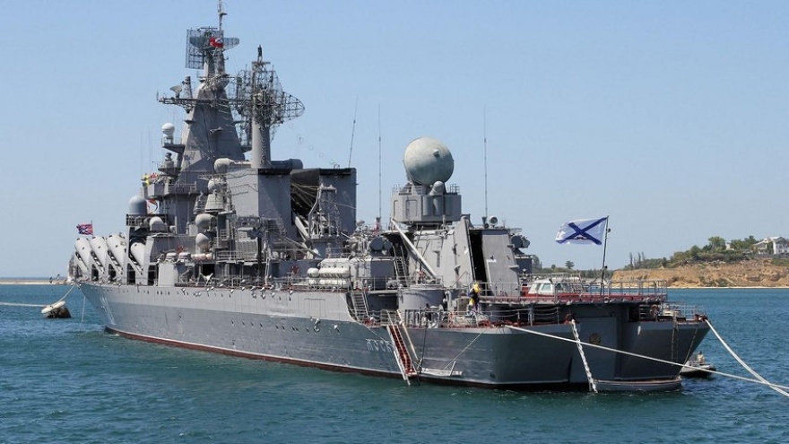 Mỹ chia sẻ thông tin giúp Ukraine đánh chìm soái hạm Moskva của Nga? 