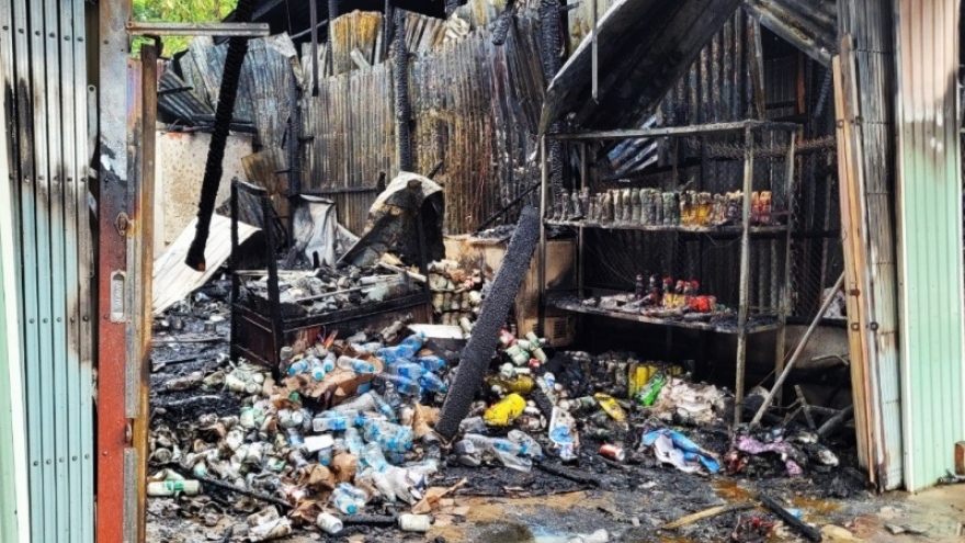 Hỏa hoạn nghiêm trọng ở An Giang khiến 1 người tử vong
