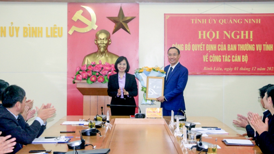 Ông Dương Mạnh Cường làm Chánh Văn phòng Tỉnh uỷ Quảng Ninh