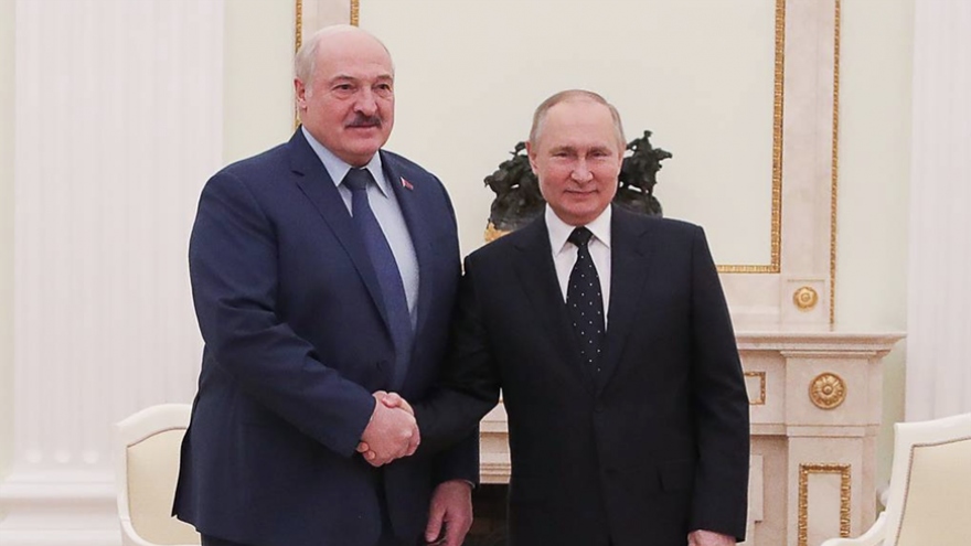 Nga và Belarus thảo luận về thành lập không gian phòng thủ chung