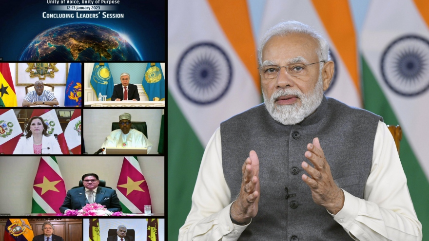 Ấn Độ chủ trì Hội nghị thượng đỉnh Tiếng nói phương Nam lần thứ 2