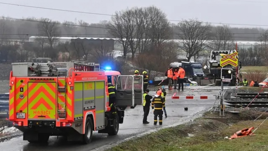 Tai nạn đường sắt tại Séc làm ít nhất 19 người thương vong