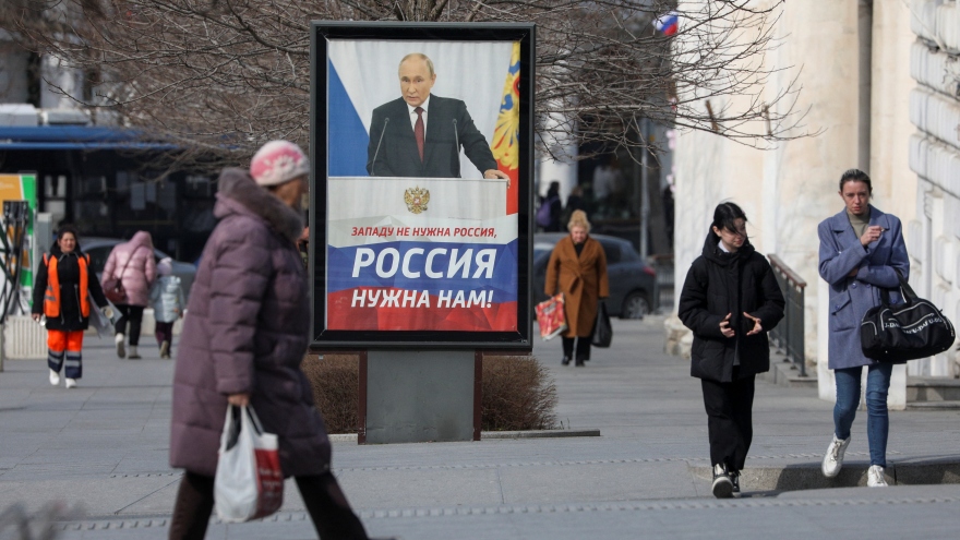 Tổng thống Putin kêu gọi cử tri đi bỏ phiếu vì tương lai nước Nga