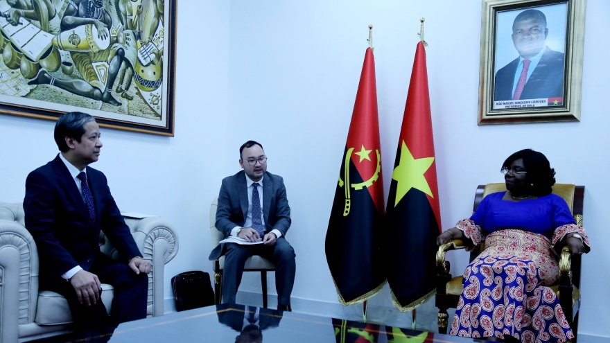 Tăng cường hợp tác Việt Nam - Angola