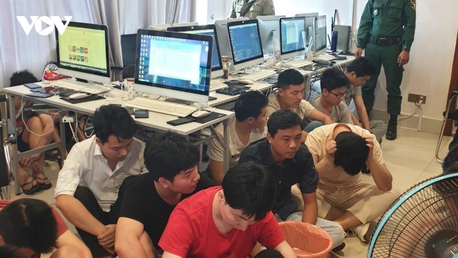 Campuchia trục xuất hơn 100 tội phạm trực tuyến người Trung Quốc