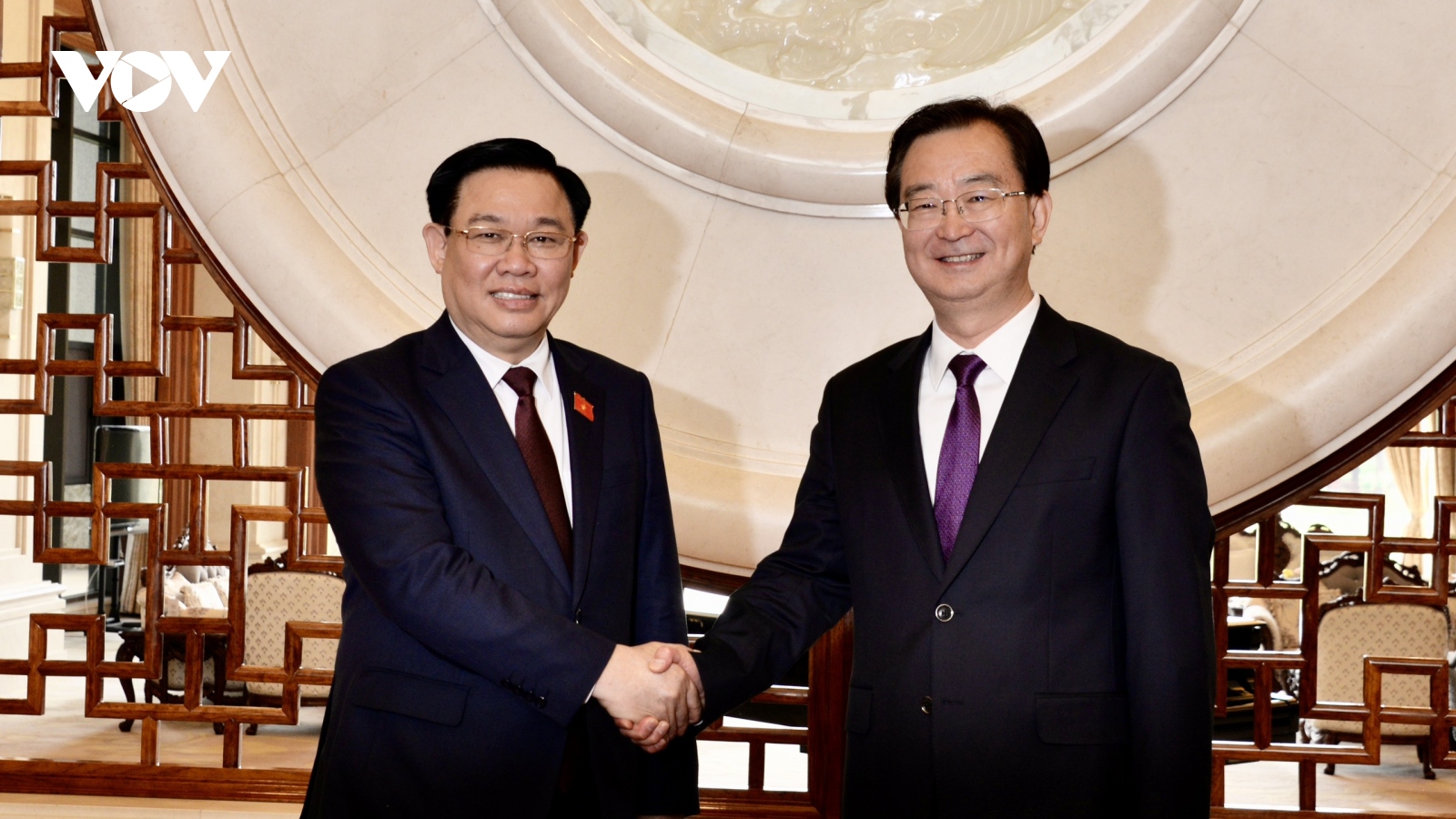 Chủ tịch Quốc hội tiếp Bí thư Tỉnh ủy Vân Nam-Trung Quốc Vương Ninh