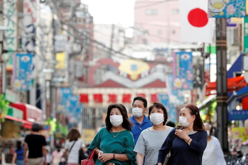 Nhật Bản: Số ca mắc Covid-19 trong ngày tại Osaka lần đầu vượt qua Tokyo