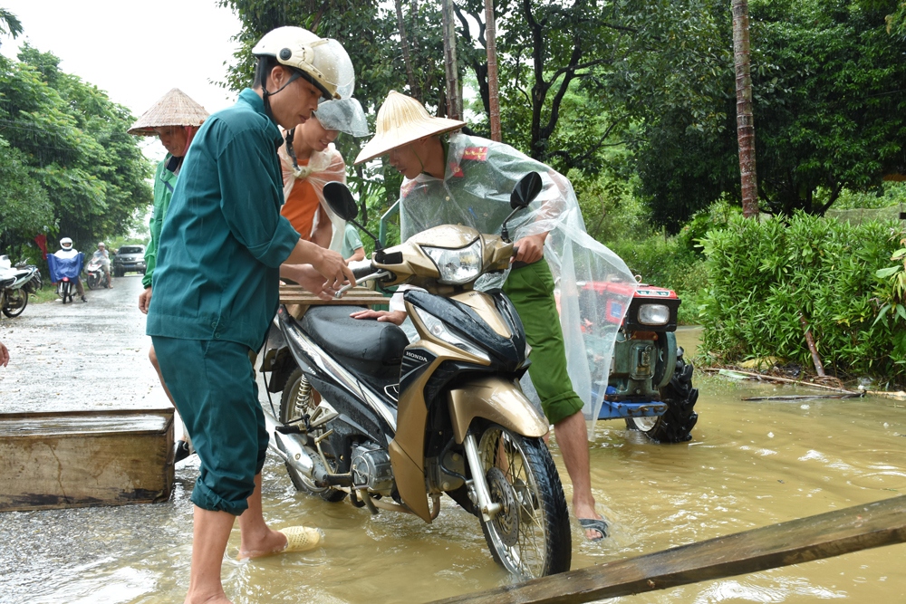 Huyện Lục Yên, Yên Bái tập trung khắc phục hậu quả mưa lũ
