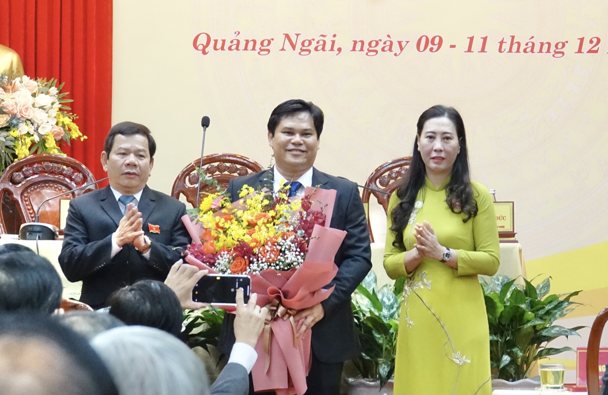 Bí thư Thị ủy Đức Phổ được bầu giữ chức Phó Chủ tịch UBND tỉnh Quảng Ngãi