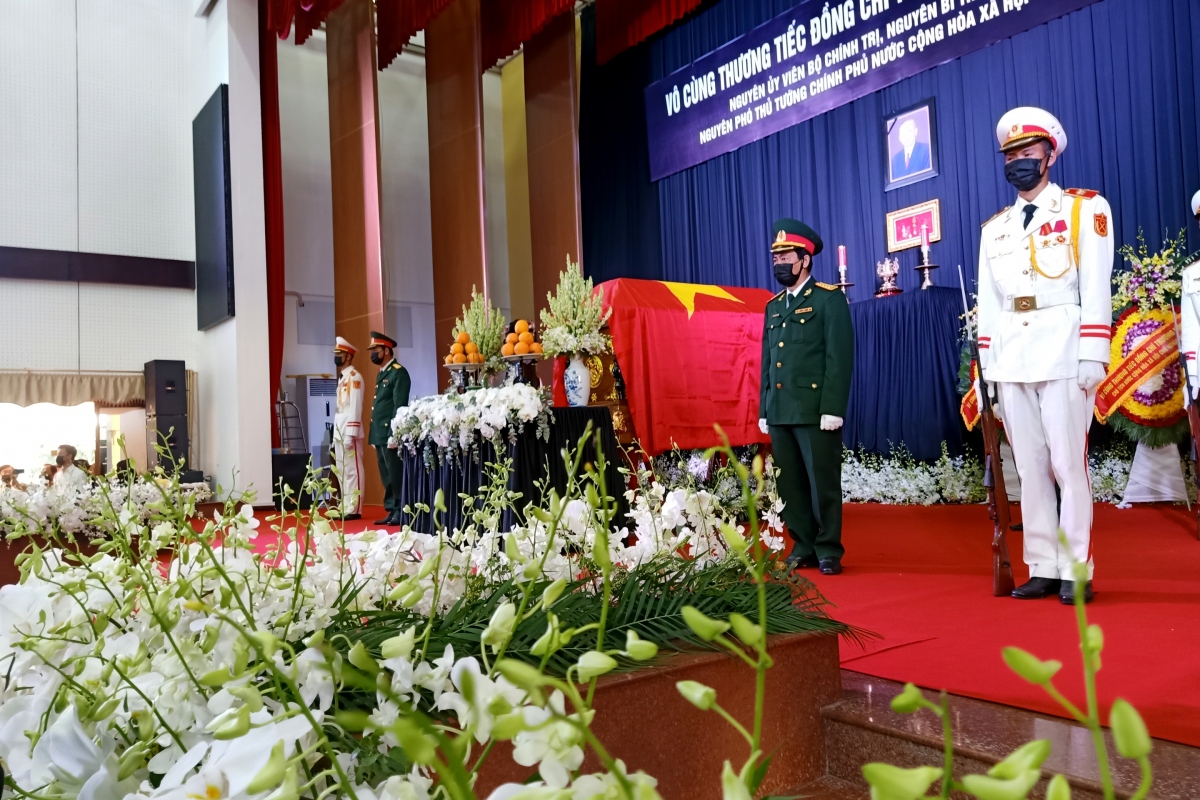 Hình ảnh: Lễ viếng nguyên Phó Thủ tướng Trương Vĩnh Trọng tại Bến Tre