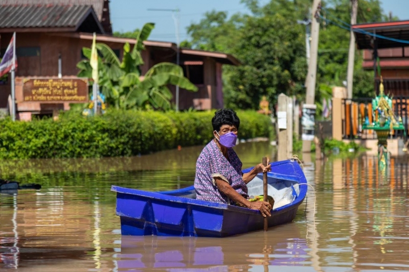 Lũ lụt tại Thái Lan ảnh hưởng hơn 200.000 hộ gia đình