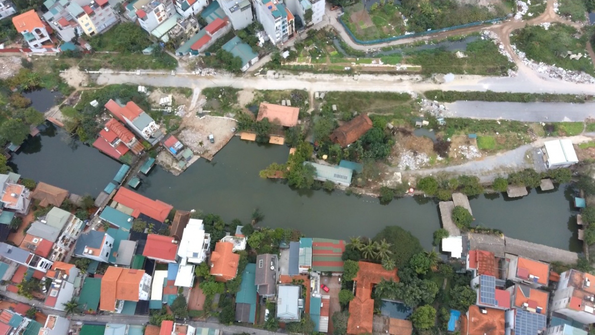 Gần 100 hộ dân ở Long Biên, Hà Nội phản đối việc lấp hồ, phân lô bán đất