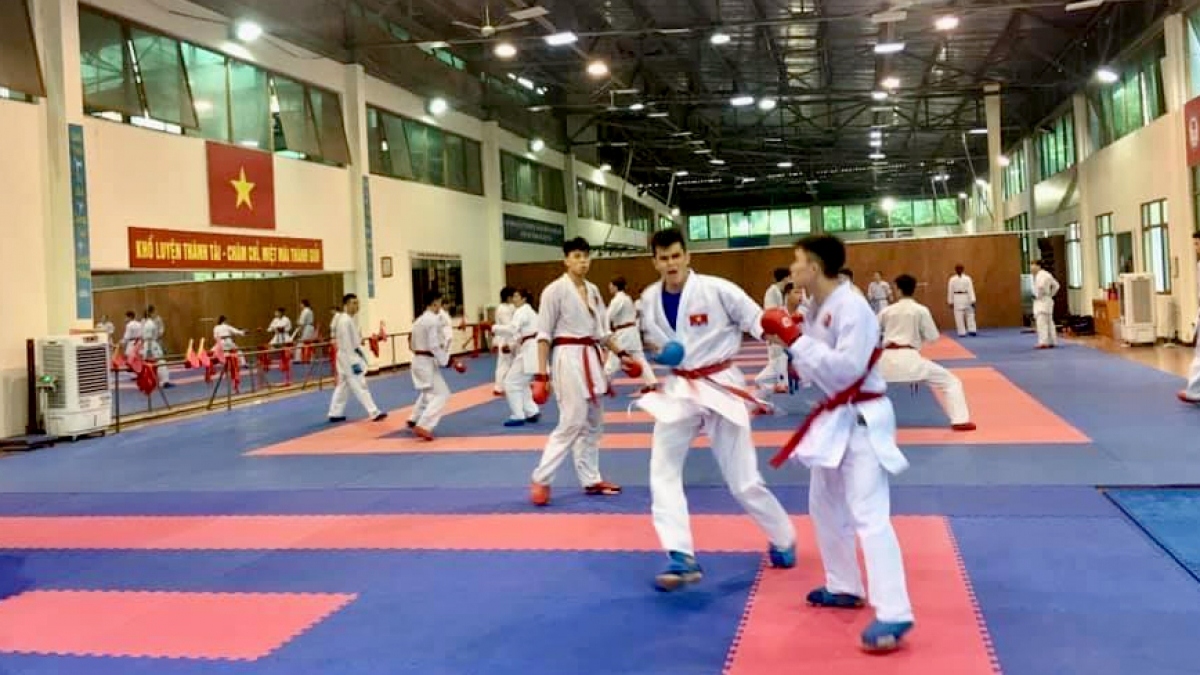Đội tuyển Karate Việt Nam nhận tin vui trước SEA Games 31