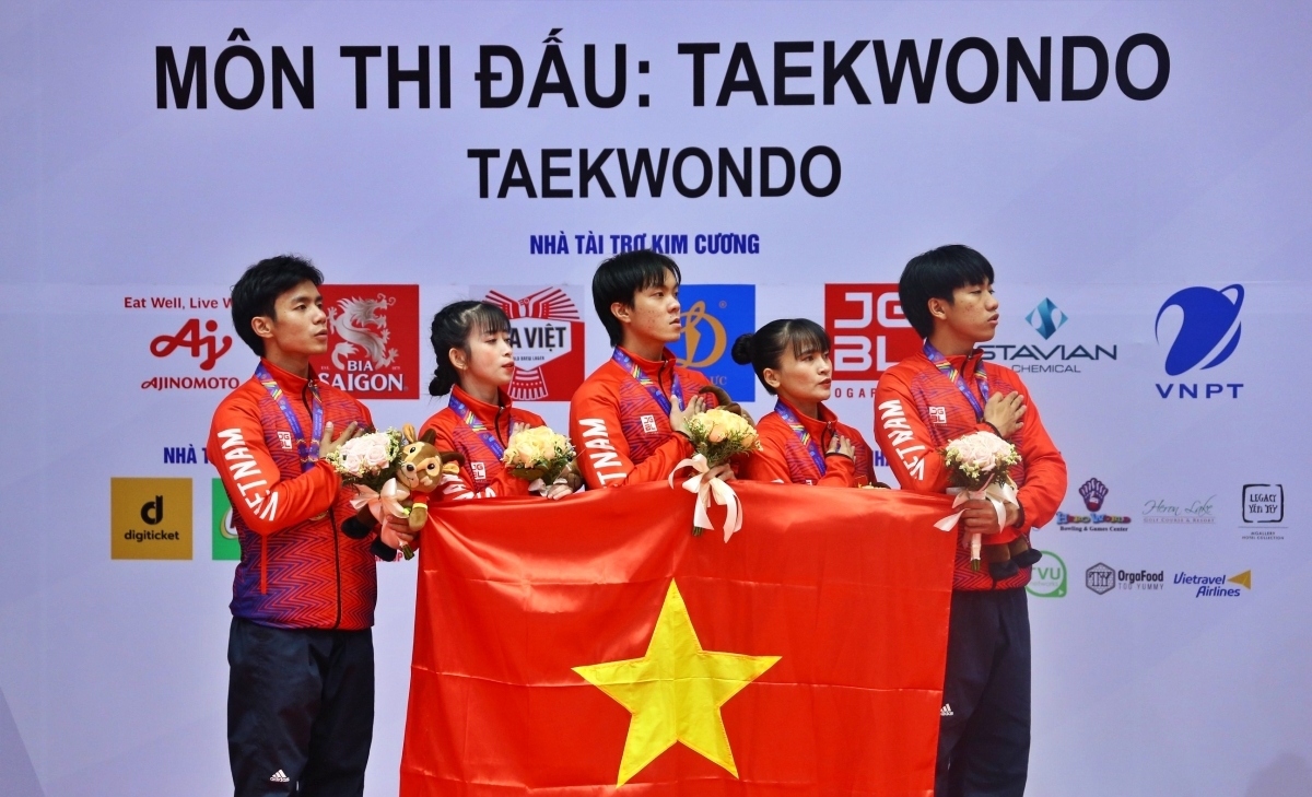 Taekwondo Việt Nam thưởng 500 USD cho mỗi tấm HCV SEA Games 32