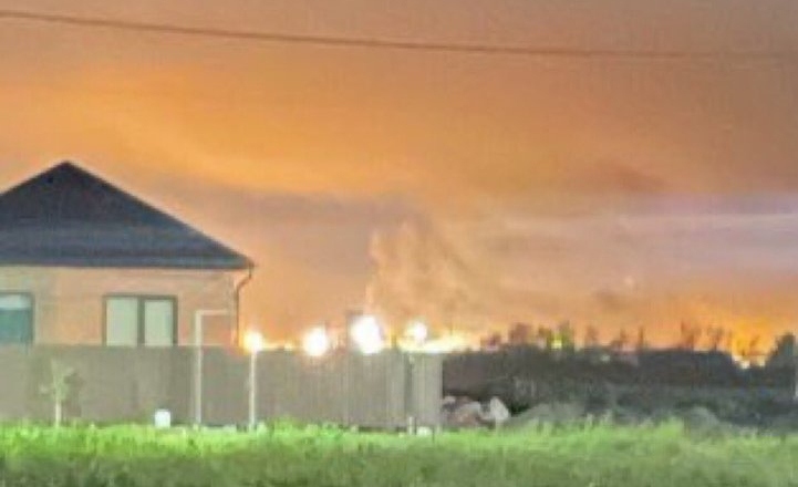 Cháy nhà máy lọc dầu ở miền Nam nước Nga sau vụ tấn công UAV