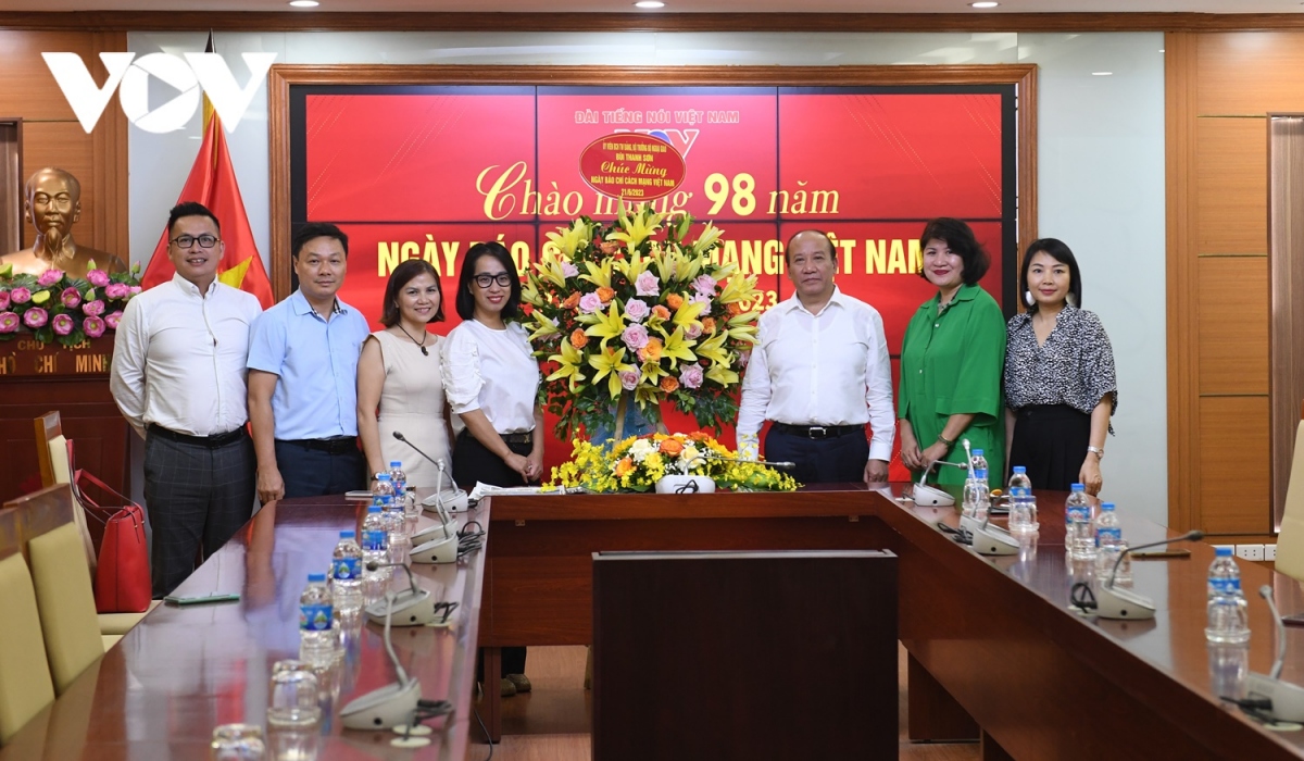 Bộ Tư pháp, Bộ Ngoại giao chúc mừng VOV nhân ngày Báo chí cách mạng Việt Nam