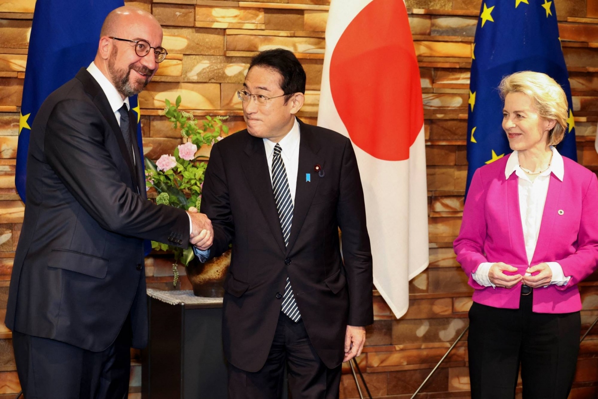 Những nội dung gì sẽ có trong Thượng đỉnh Nhật - EU?