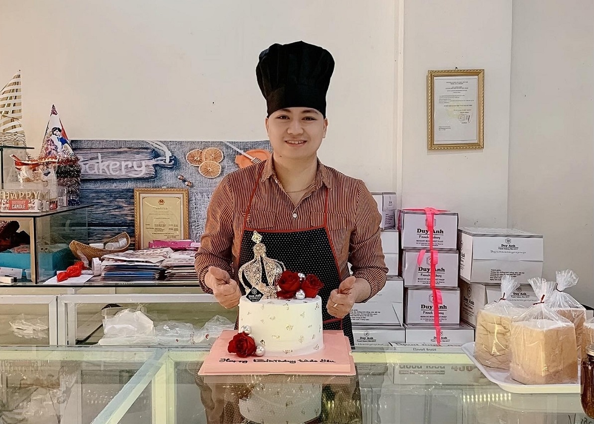 Gặp gỡ chàng trai 9x Nguyễn Thế Duy - chủ nhân tiệm bánh Duy Anh tại Lào Cai