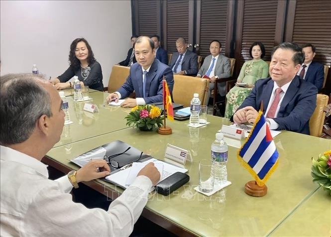 Việt Nam, Cuba tăng cường hợp tác trong công tác tư tưởng, tuyên giáo