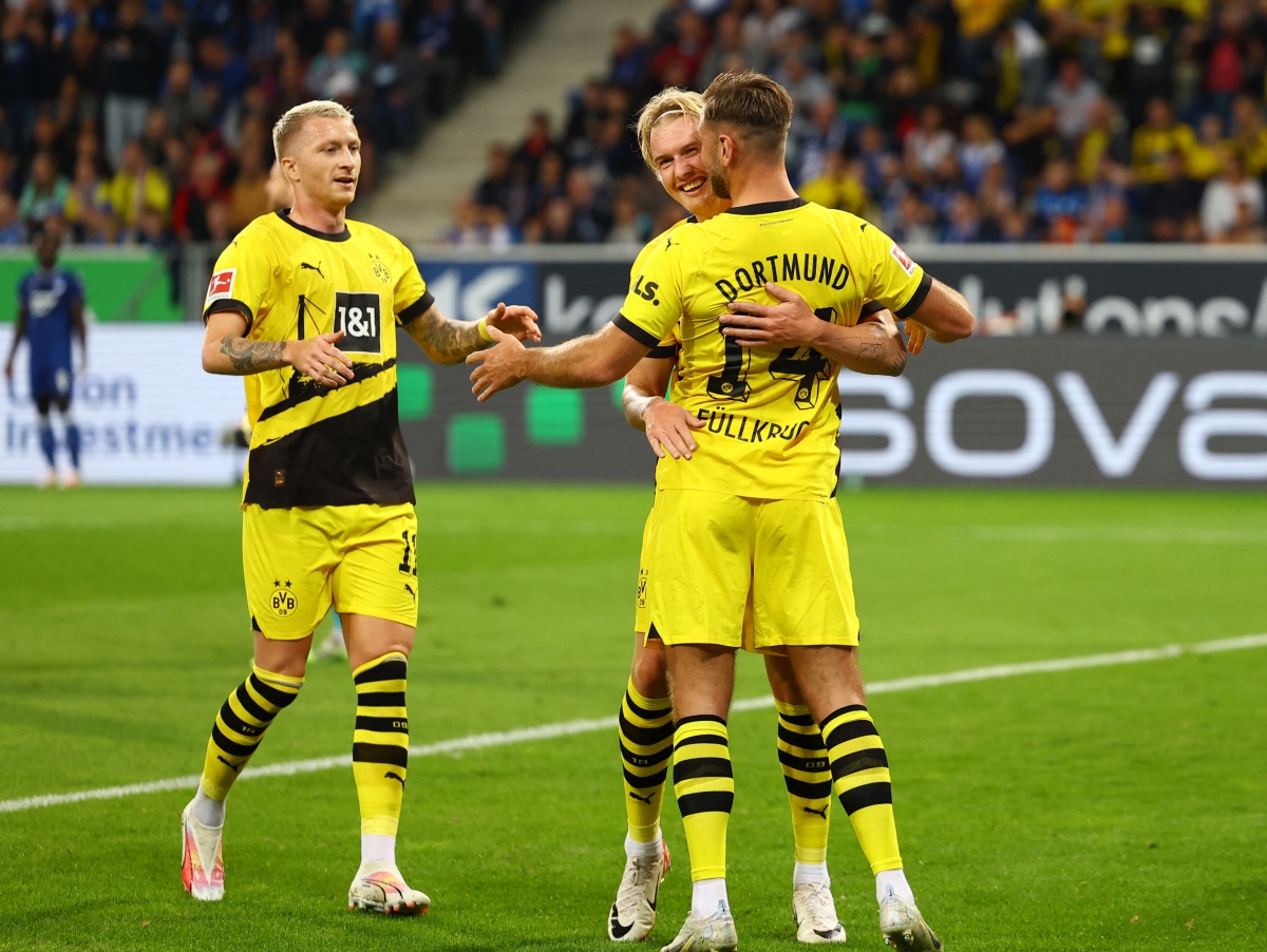 Kết quả vòng 6 Bundesliga: Dortmund tạm chiếm ngôi đầu
