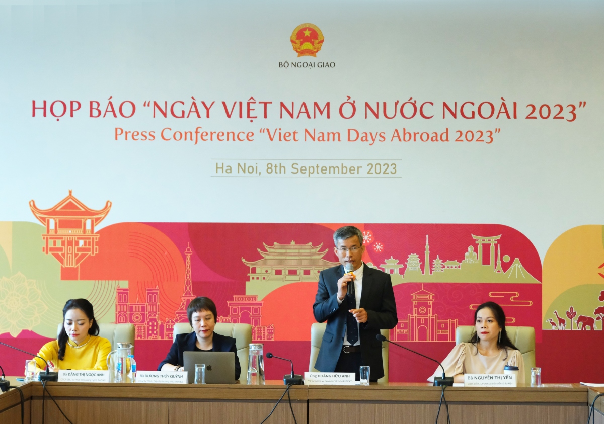 “Ngày Việt Nam ở nước ngoài 2023” sẽ có nhiều hoạt động đặc sắc và ý nghĩa