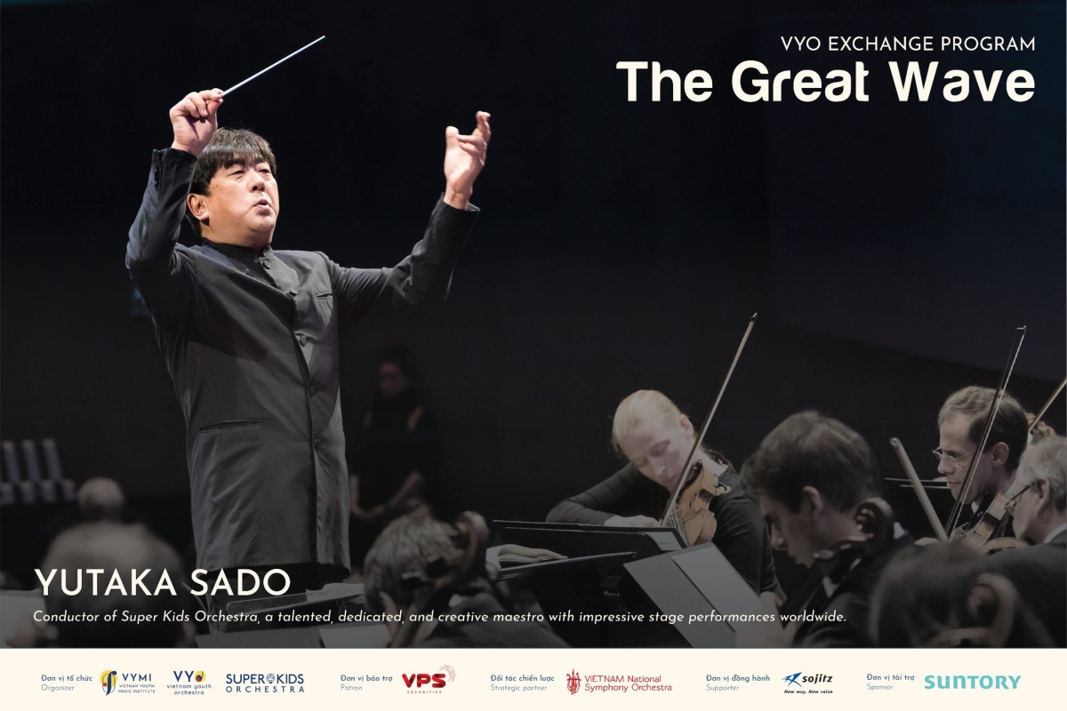 Japanese conductor to lead The Great Wave concert in Hanoi
