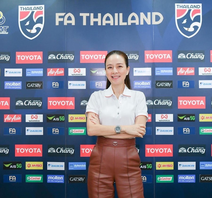 “Bà đầm thép” Madam Pang trở thành Chủ tịch Liên đoàn Bóng đá Thái Lan