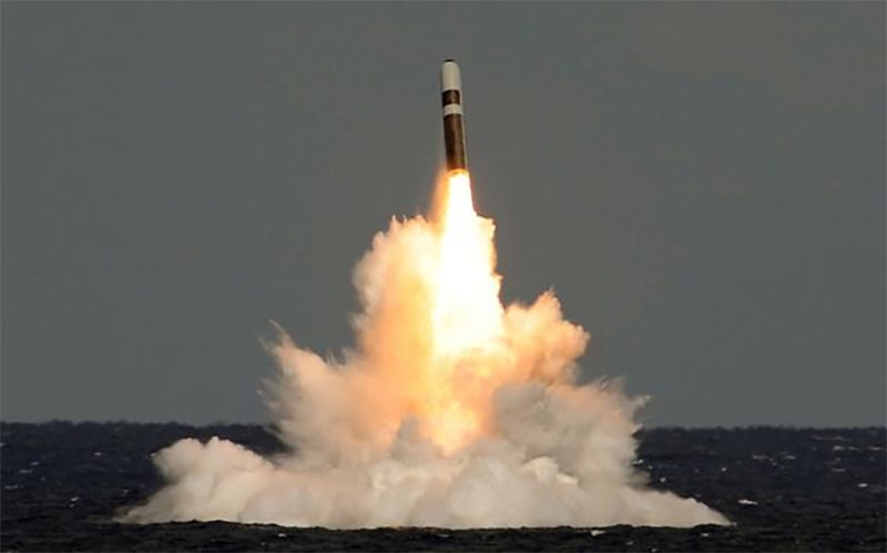 Tên lửa hạt nhân của Anh bị lỗi trong quá trình thử nghiệm