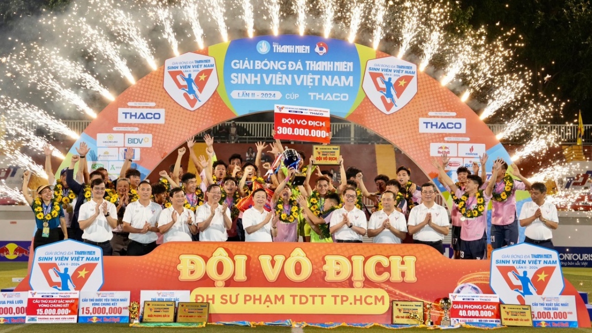 Giải bóng đá Thanh Niên sinh viên Việt Nam tìm ra nhà vô địch