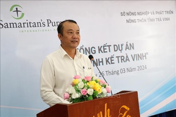 US organisation-funded project benefits poor households in Tra Vinh