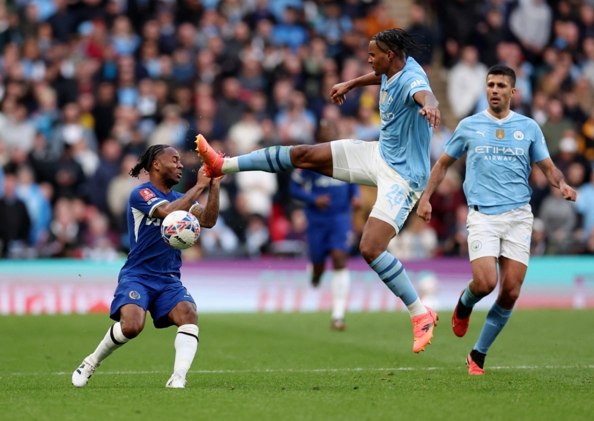 Kết quả bán kết FA Cup 2023/2024: Man City thắng nghẹt thở Chelsea