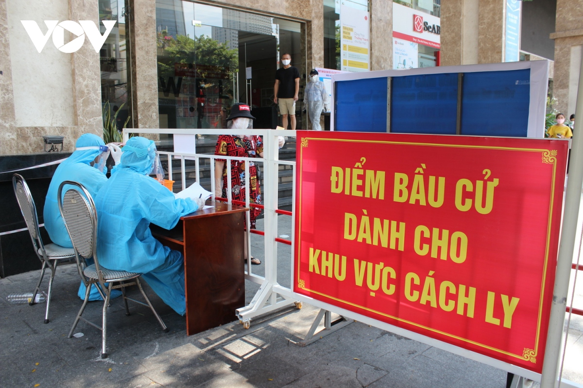 Ngày bầu cử đặc biệt trong các khu cách ly ở Đà Nẵng