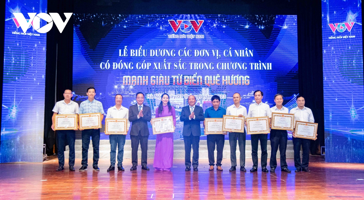 VOV kỷ niệm 78 năm thành lập, trao giải thưởng "Sao tháng 9 - Tiếng nói Việt Nam"