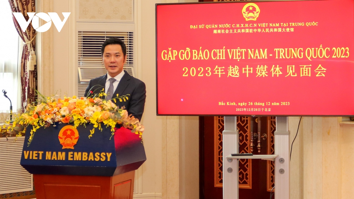 Đại sứ quán Việt Nam tại Trung Quốc tổ chức gặp gỡ báo chí