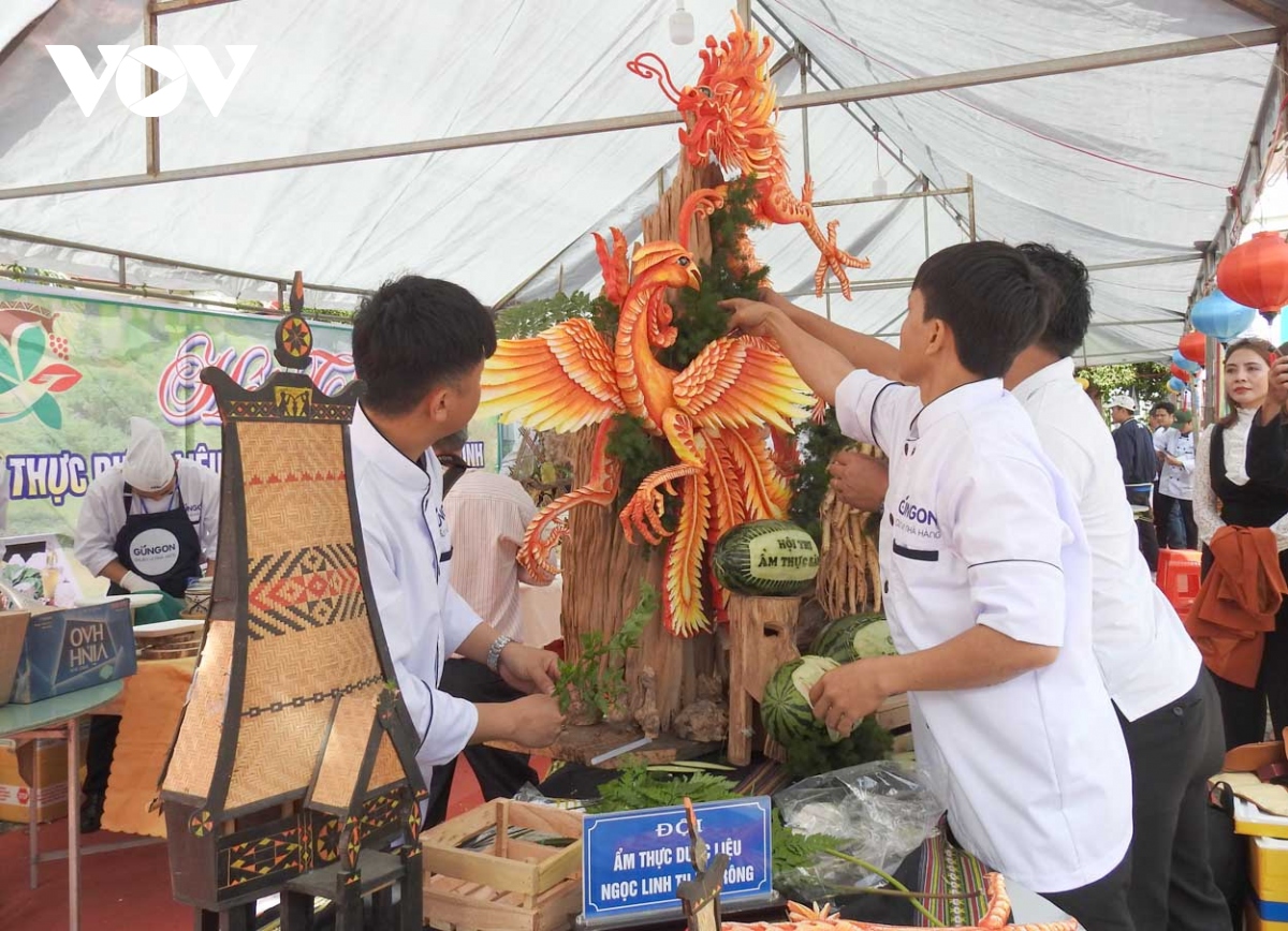 Lần đầu tiên tổ chức Hội thi ẩm thực dược liệu tại Kon Tum