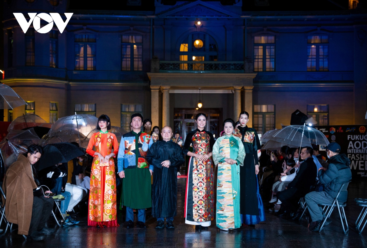 Tưng bừng sự kiện "Lễ hội Áo dài Việt Nam tại Fukuoka", Nhật Bản
