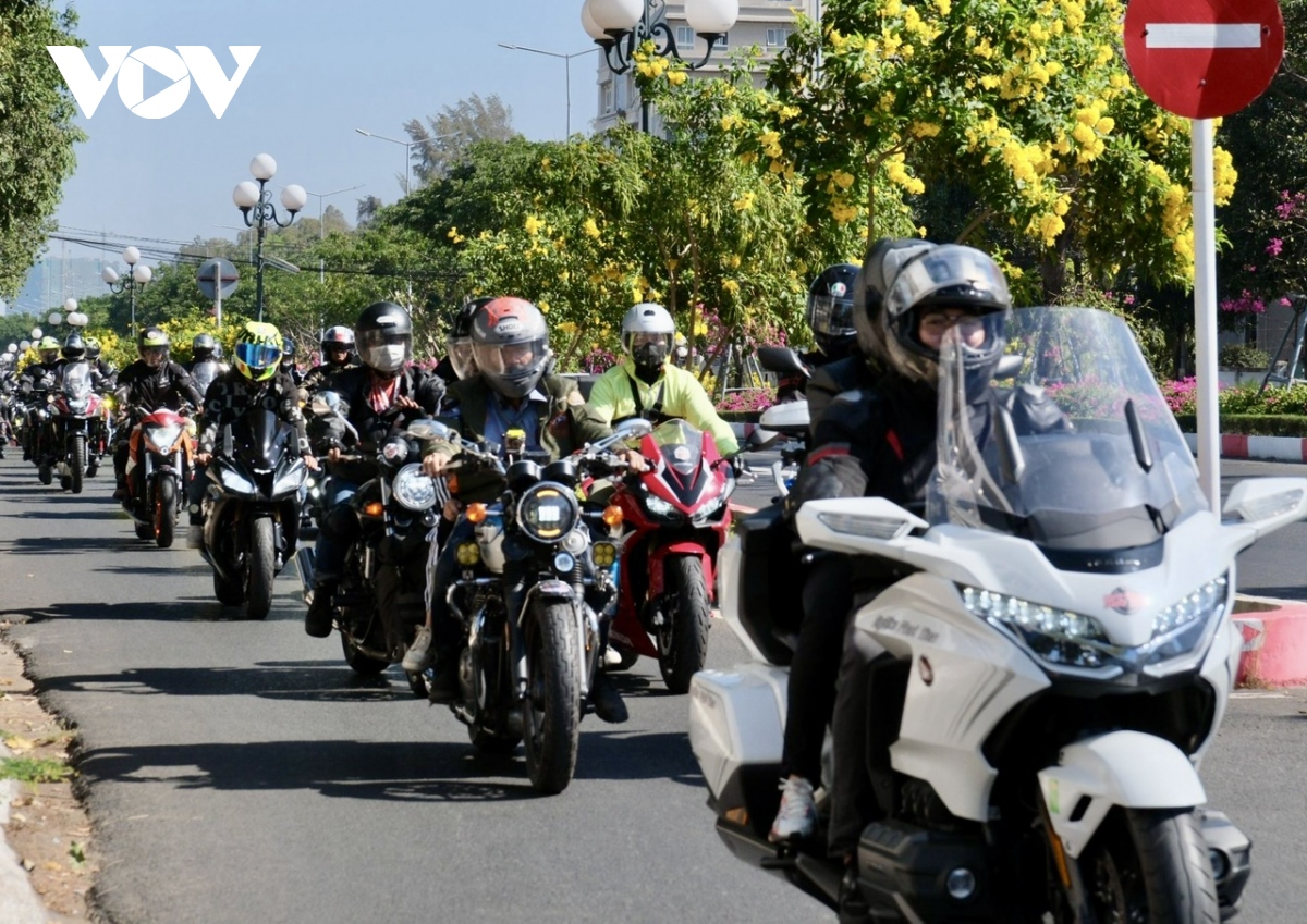 Hàng nghìn tay lái trải nghiệm tại sự kiện Honda Biker Rally 2024 ở Vũng Tàu