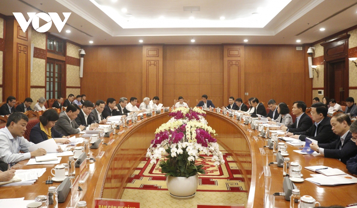 Hội nghị triển khai Chương trình làm việc của Bộ Chính trị, Ban Bí thư năm 2024