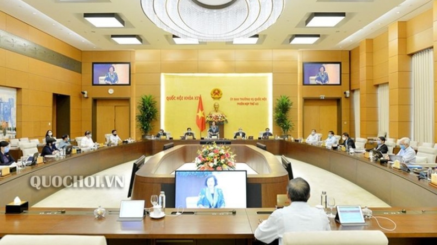 Khai mạc phiên họp 44 Ủy ban Thường vụ Quốc hội