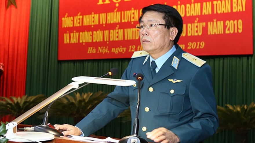 Thiếu tướng Vũ Văn Kha được giao quyền Tư lệnh Quân chủng PK-KQ
