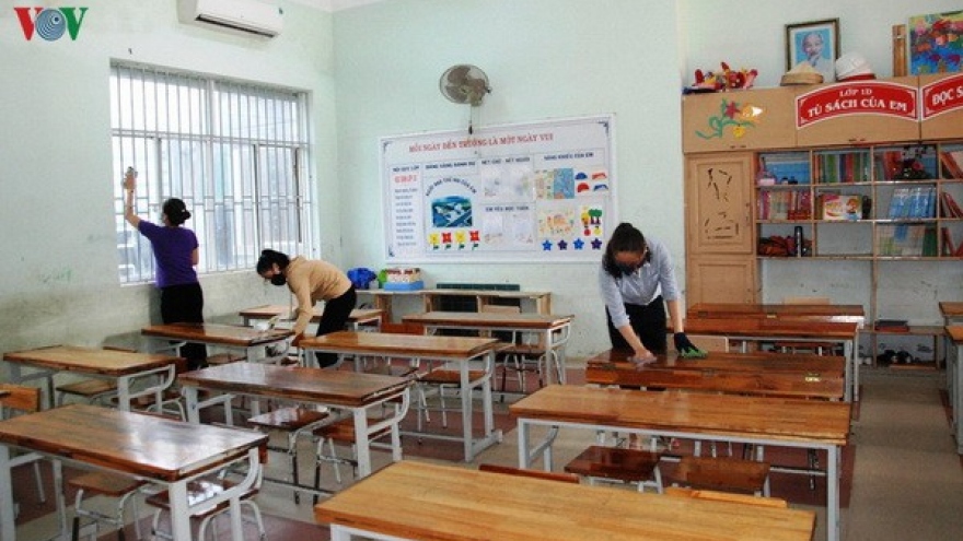 Quảng Trị trả lại trường học cho ngành giáo dục đón học sinh trở lại trường