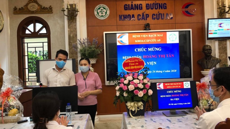 Sản phụ ngừng tim cấp cứu ở Bệnh viện Bạch Mai được xuất viện