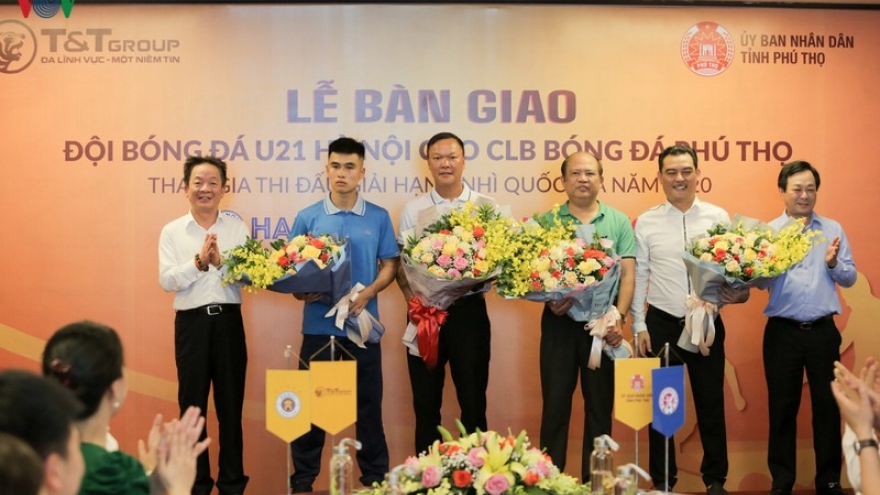 Đội U21 Hà Nội được chuyển giao cho Phú Thọ FC, hướng tới V-League
