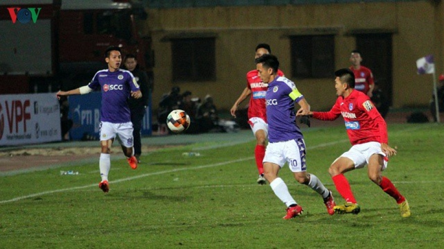Đá tập trước khi V-League trở lại: Hà Nội FC “đè bẹp” Than Quảng Ninh