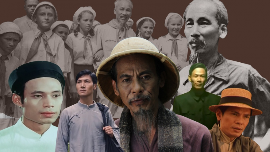 Infographic: Những diễn viên từng thể hiện thành công vai Bác Hồ