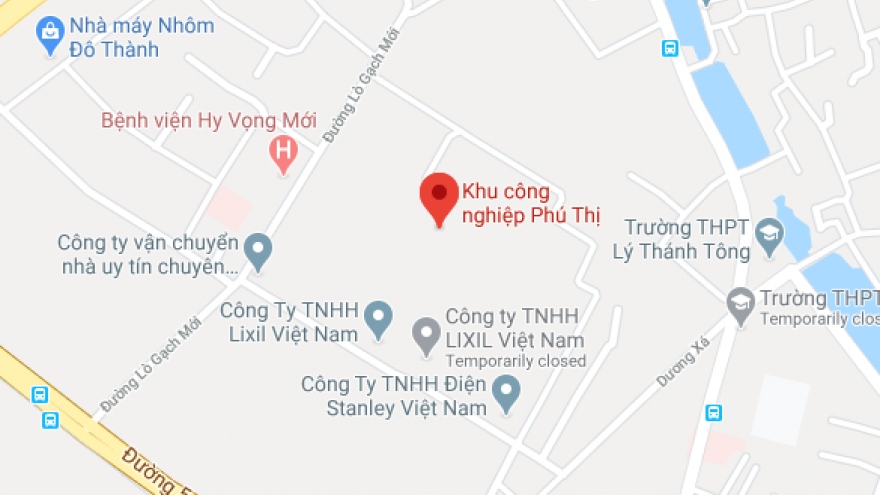 3 người nghi bị mắc kẹt trong đám cháy lớn tại Khu công nghiệp Phú Thị
