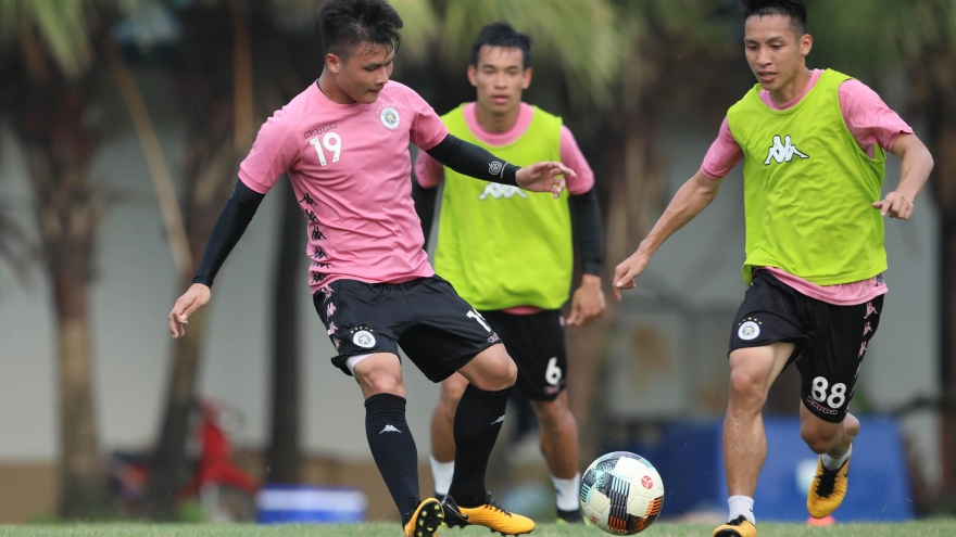 Hà Nội FC đá giao hữu với ứng viên vô địch V-League 2020